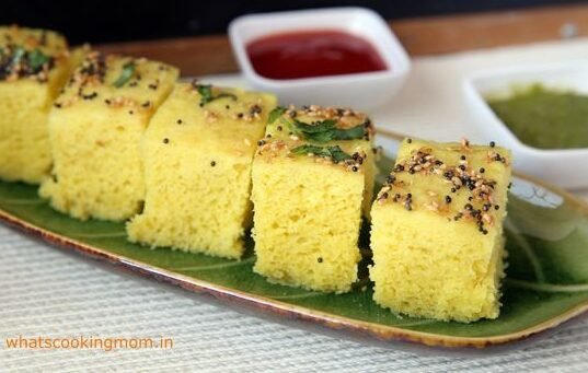 Kodo Millet Dhokla – a soft, fluffy, and nutritious millet-based dhokla perfect for a healthy snack.