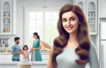 Millets in Digestive health A close-up of various types of millets in a bowl, highlighting their small size and diverse colors, emphasizing their significance for digestive health.