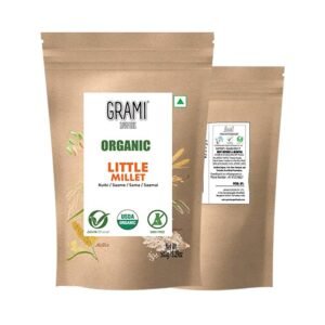 A packet of Grami little millet grain