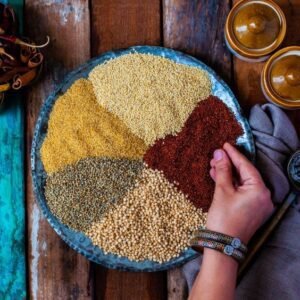 Different types of millets, healthy