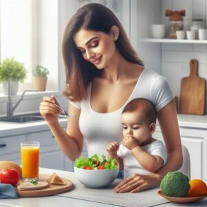 Breastfeeding diet, Breastfeeding nutrition, lactation, millets, ragi